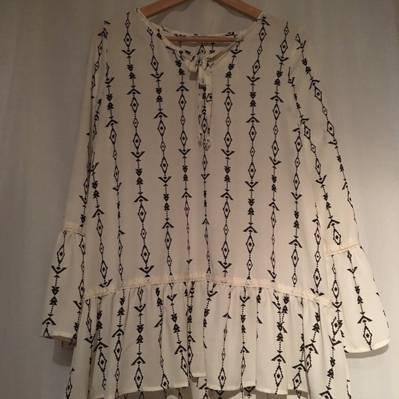 Long sleeve boho tunic - Picture 3 of 6